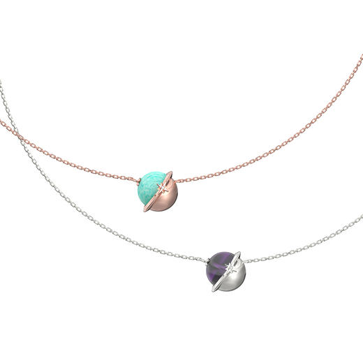 贝林自然世界星辰守护系列项链博物馆文创产品 商品图4