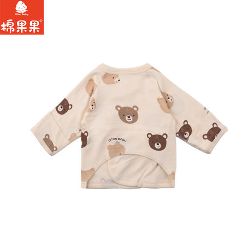 棉果果春季新品商场同款男童女童5A抗菌长袖半背衣M101110225015 商品图1