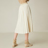 Famecoco范可儿百褶半身裙秋冬女高腰百搭a字中长款裙子F198HA003 商品缩略图1