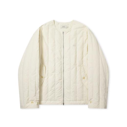 Evistub/E-4DWT904/90白鸭绒防泼保暖绗缝复古双开羽绒服夹克外套 商品图4