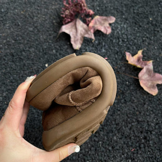 质量超好❗随时断货【XGXC温暖加绒小土豆🥔勃肯鞋丨UG*同款 真皮羊毛雪地靴】✅暴走舒适，雪地靴羊毛+牛皮材质，保暖度高,全包/半拖可选~ 商品图3