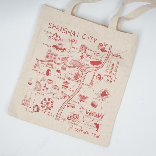 【632推荐】上海中心 ShangHai City特色布包 商品图1