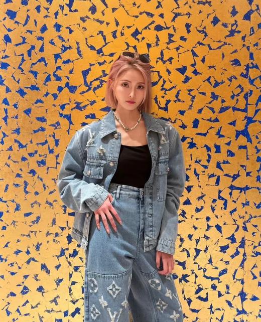 驴家 24FW林俊杰同款早春系列提花牛仔长裤‼️（DY） 商品图1