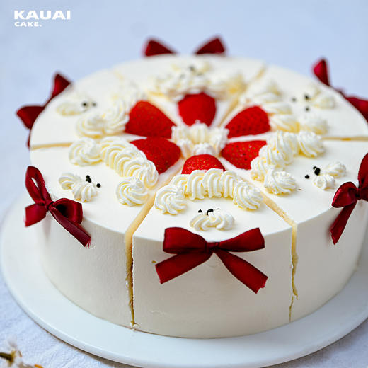 法式雪人草莓千层蛋糕 | 烤爱 商品图2