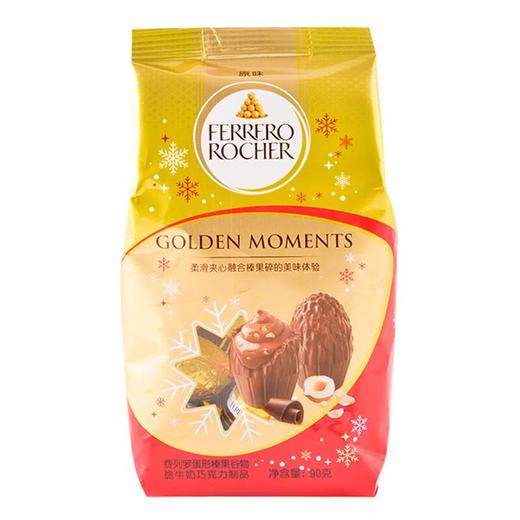 费列罗蛋形榛果谷物脆牛奶巧克力90g 商品图1