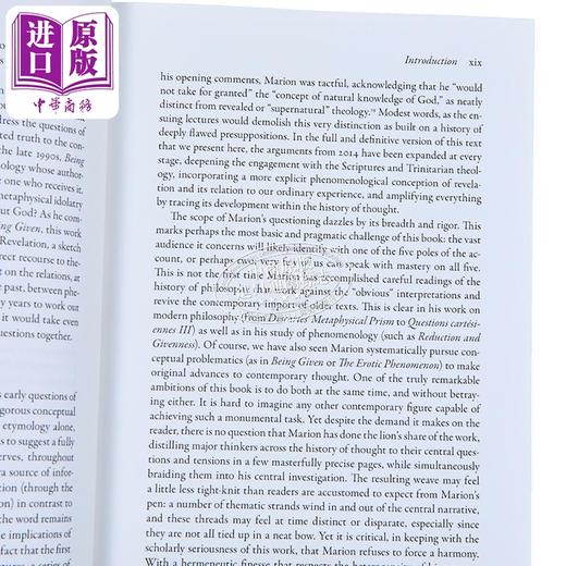 预售 【中商原版】法国现象学家马里翁 启示来自别处 英文原版 Revelation Comes from Elsewhere Jean-Luc Marion 商品图2