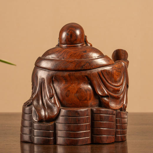 二十世纪 红木弥勒佛像 商品图1