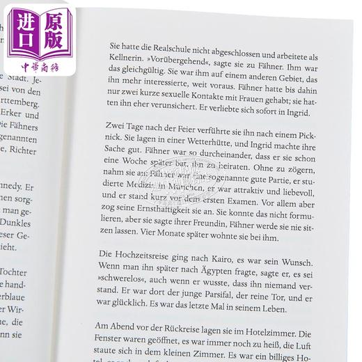 预售 【中商原版】【德文版】德国文学 费迪南德 封 席拉赫 罪行 德文原版 德语小说 Verbrechen Ferdinand von Schirach 商品图2