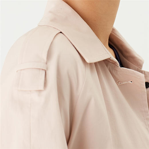 oldcolour欧珂韩版休闲中长款外套风衣女春秋宽松秋季显瘦 商品图3