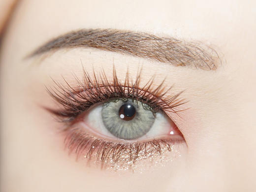 serltyca 小狼女灰 半年抛 2片 14.5mm 参考着色13.8mm 基弧8.5 含水40% 新锐国货 商品图3