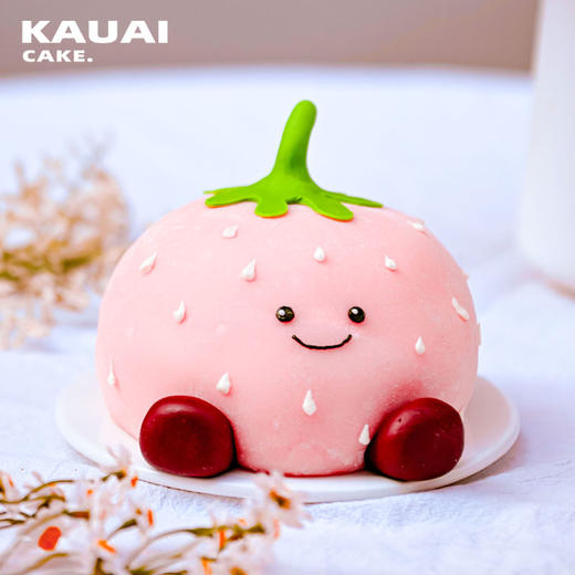 烤爱·生日蛋糕系列·jellycat草莓大福·儿童生日蛋糕、下午茶蛋糕【深圳同城配送】 商品图2