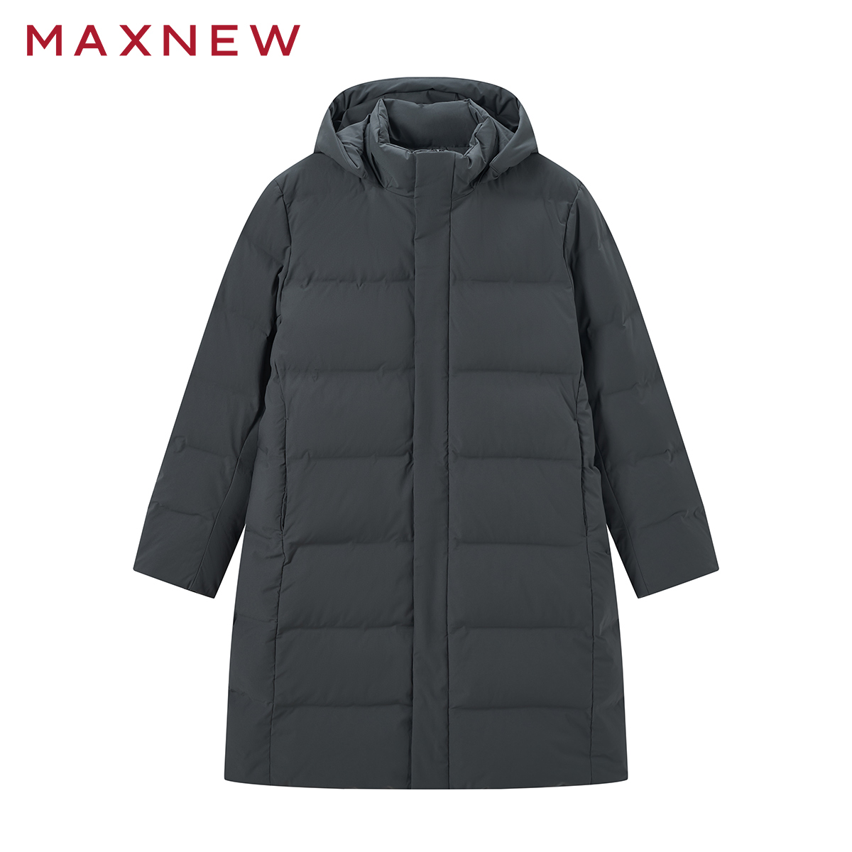 【棉羽】经典长款连帽羽绒服1N4113709