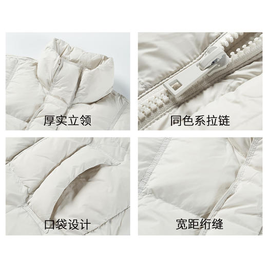 【棉羽】廓形立领羽绒服1N4113716 商品图2
