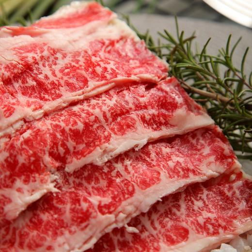 【肉食精选】M9卡卢比肥牛片 澳洲F4纯种和牛 米其林御用纯种和牛 金产直Sanchoku品牌 口感嫩滑 奶香醇厚 可以煎烤 涮火锅  商品图0