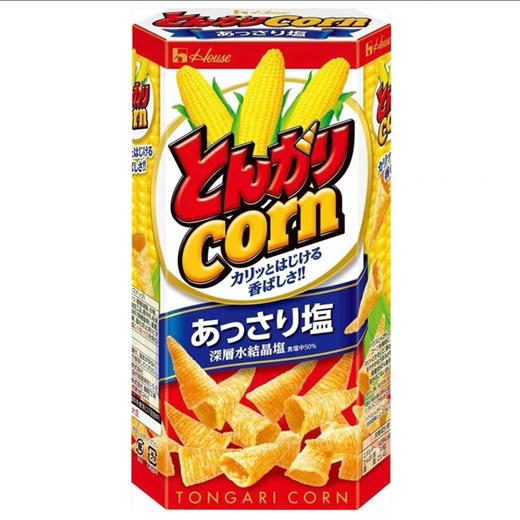 好侍 香脆淡盐味玉米角 68g/盒 商品图0
