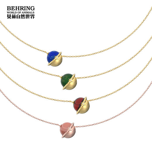 贝林自然世界星辰守护系列项链博物馆文创产品 商品图2