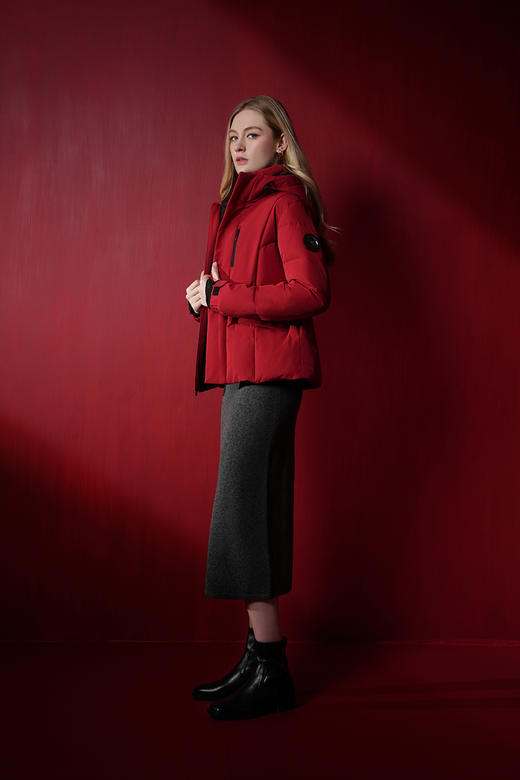 佐丹奴女装三层5A鹅绒羽绒外套05374639 商品图4