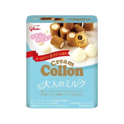 格力高 牛奶味注心饼干 48g/盒 商品图0