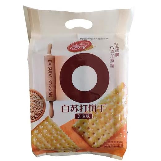 美丹白苏打饼干芝麻味388g7314 商品图0