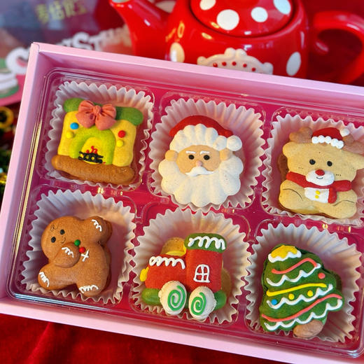 圣诞小火车马卡龙 商品图0