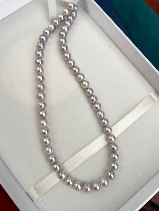 7mm-8mm akoya真多麻项链 商品图1