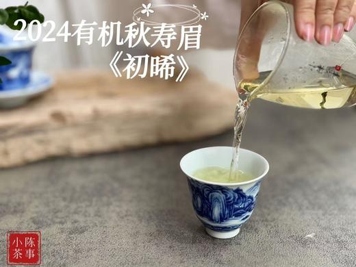 【好茶推荐】2024有机秋寿眉《初晞》，甜花香馥郁、茶汤冰沁可人 商品图11