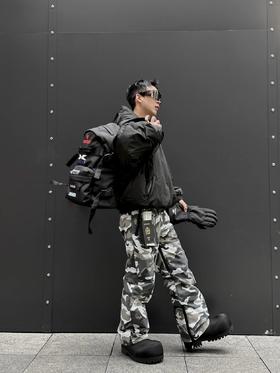 B家 2024 FW滑雪系列🎿迷彩直筒长裤‼️（DY）