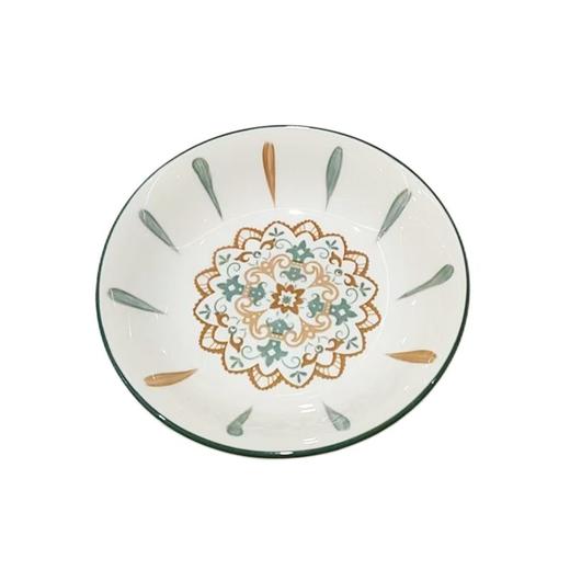 晋宝源绚烂多姿饭盘7英寸一个 商品图0