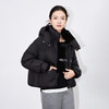 【高货wl】全新升级【铂金会员477/天猫639/差价162】(80935) 洛诗琳冬季短款立领连帽时尚休闲面包服保暖加厚羽绒服女 商品缩略图2