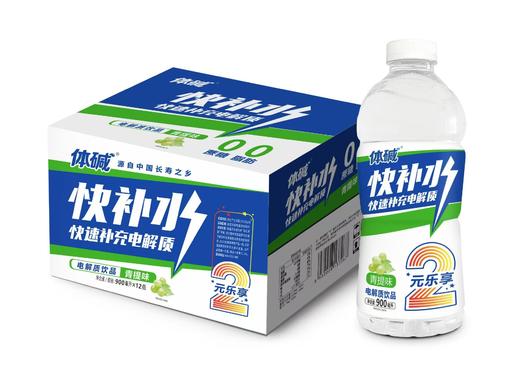体碱900*12瓶快补水电解质饮品柠檬味 商品图0