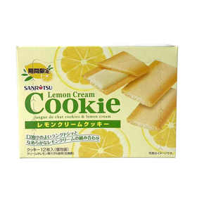 三立 柠檬味夹心饼干 84g/盒