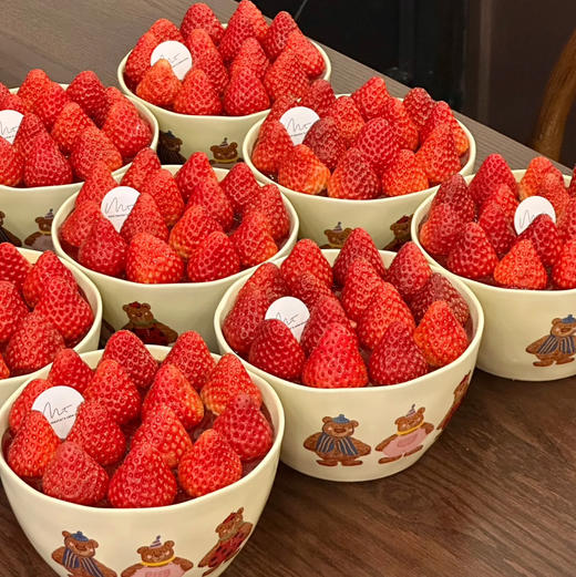熊熊草莓碗 商品图0