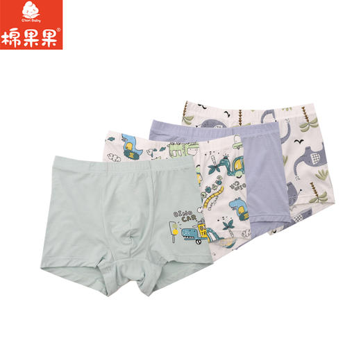 棉果果优可丝男童女童平角内裤M514430400023、024、025、026 M524430400031、032、037、034、035、036 商品图1