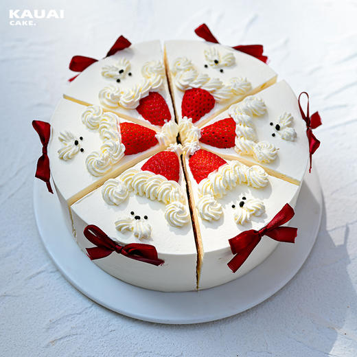 法式雪人草莓千层蛋糕 | 烤爱 商品图0