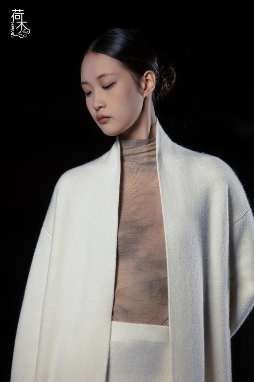 荷木HEMU丨雪瑶·长开衫 商品图3