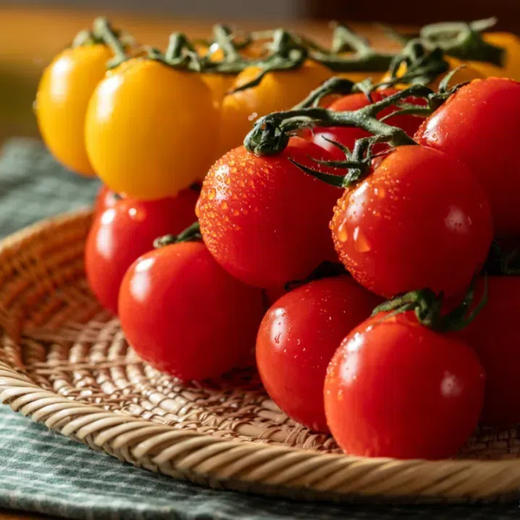 一颗大樱桃串番茄|自然生长100天，整串采摘风味更足 商品图1