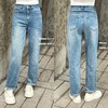 4BSR025185#牛仔阔腿裤 商品缩略图0