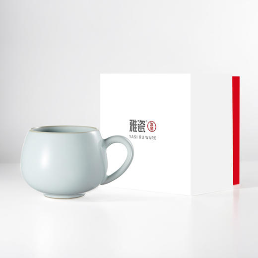汝窑尔雅杯 办公杯 商品图4