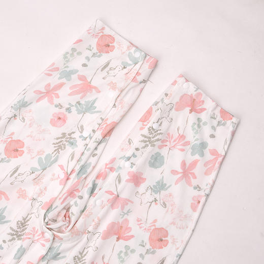 棉果果春季新品商场同款女童莫代尔哈衣爬服对开连体衣M121722425006 商品图3