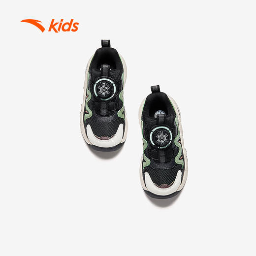 安踏儿童运动鞋男小童2024冬季犟弹科技旋钮扣多肉休闲鞋312449920 商品图2
