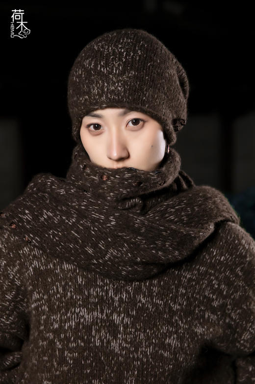 荷木HEMU丨沙丘·高领衫 商品图1