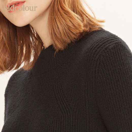 oldcolour欧珂宽松秋季韩版百搭针织衫女长袖秋装新款外套 商品图3