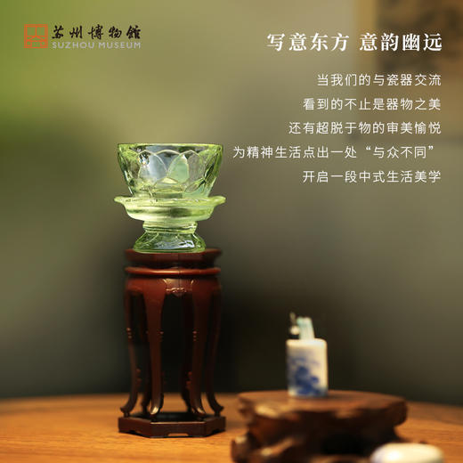 苏州博物馆 透明树脂立体冰箱贴/莲花碗 商品图4