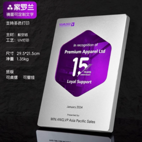 高档金属奖牌定制定做加盟代理品牌授权书荣誉牌聘书美团点评牌匾