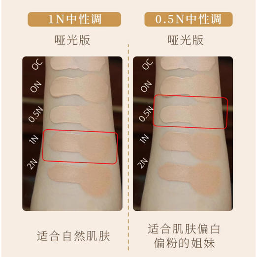 【12.14王炸割肉价】娇兰金钻粉底液新版20ml 哑光#1N#/ON#/0.5N#/1C#/#0.5C 滋润ON# 简装白盒 商品图4