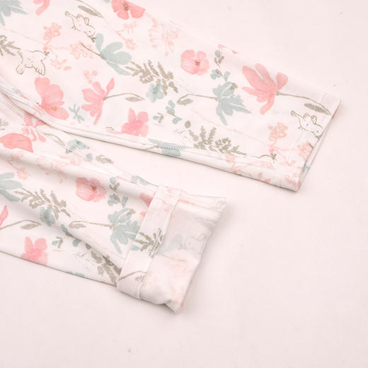 棉果果春季新品商场同款女童莫代尔哈衣爬服对开连体衣M121722425006 商品图5