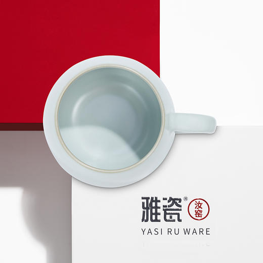 汝窑尔雅杯 办公杯 商品图2