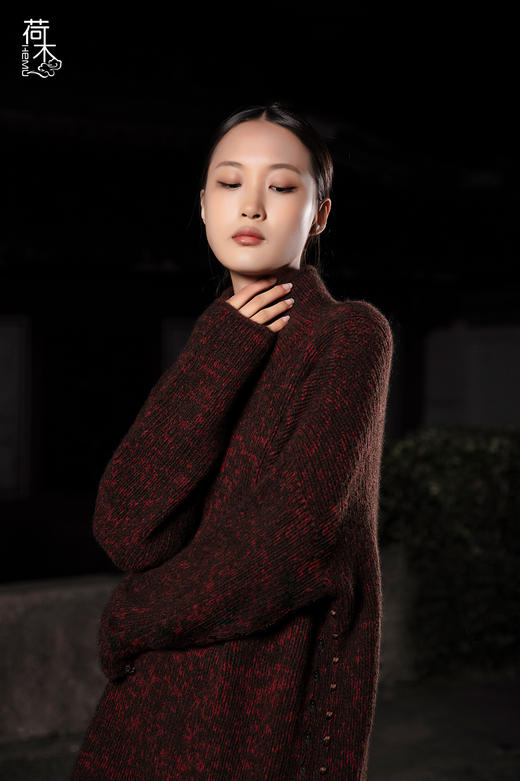 荷木HEMU丨沙丘·高领衫 商品图2