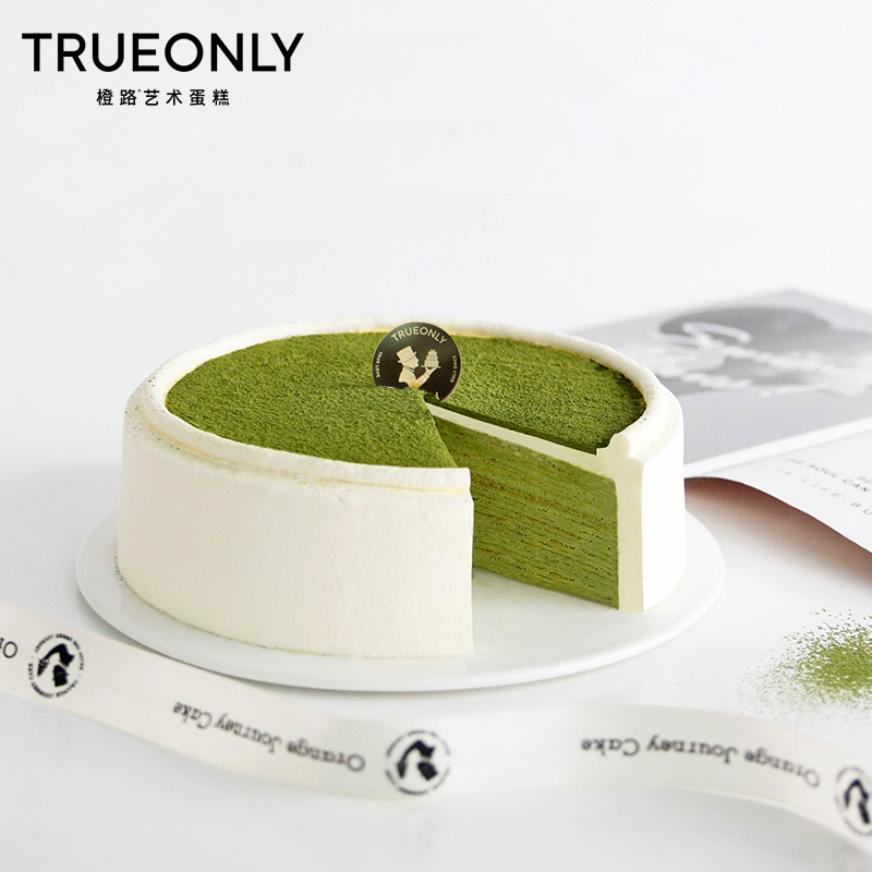 【抹茶千层】清苦香甜 一抹春意