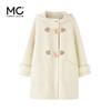 mc2牛角扣羊毛双面呢大衣女冬装新款气质学院风奶系时尚洋气 商品缩略图3